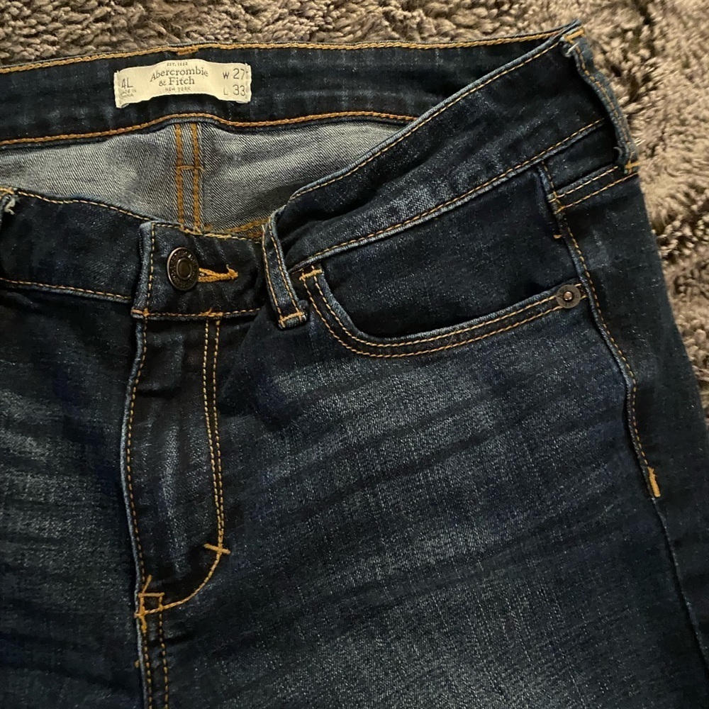 ABERCROMBIE & FITCH Women’s Mid Rise Skinny Jeans - Picture 6 of 15